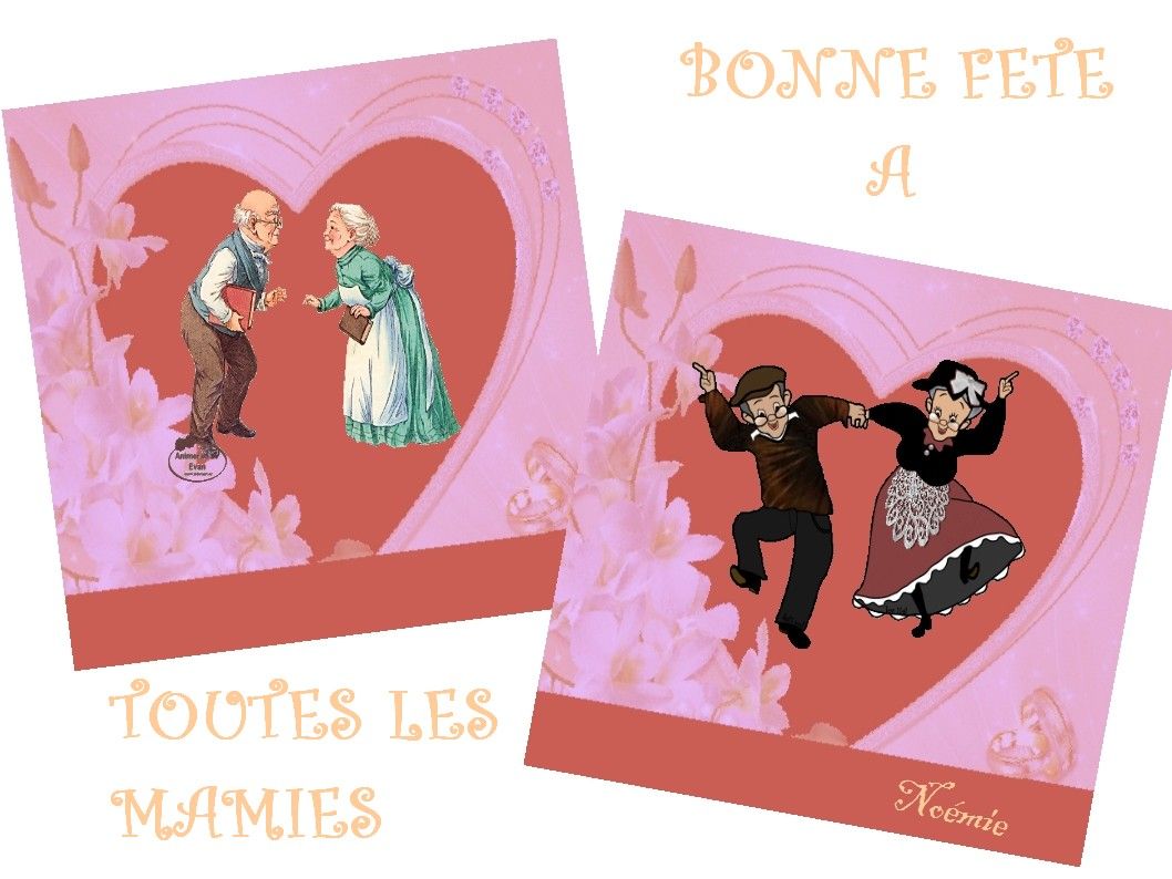 Bonne fête à toutes les mamies